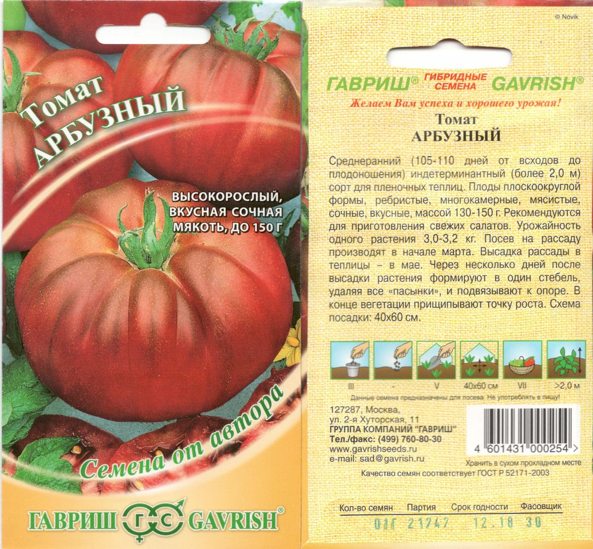 Семена томатов Цинто f1